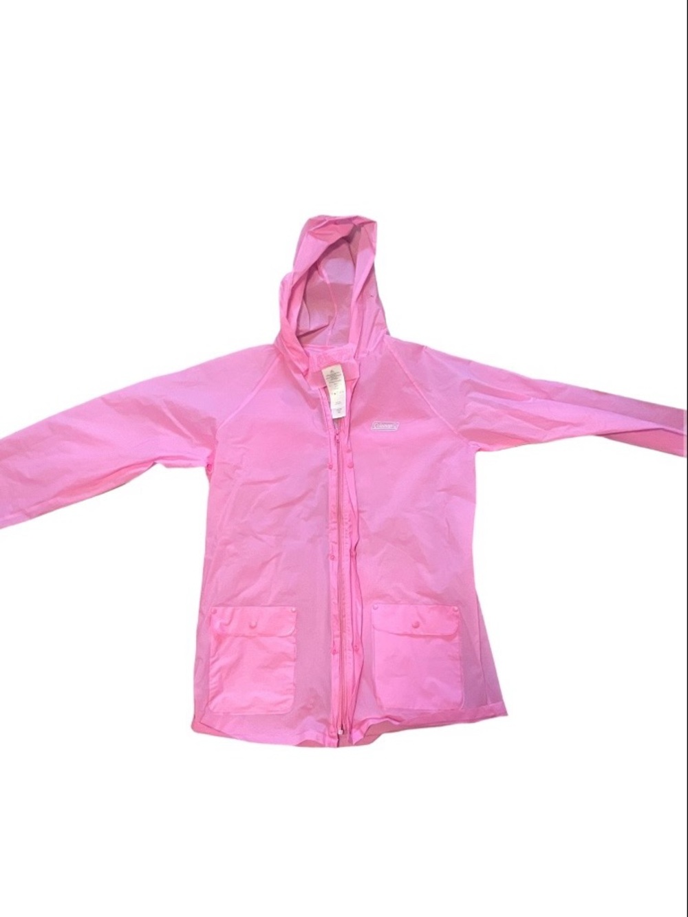Coleman Bright Pink Hooded Shell Jacket